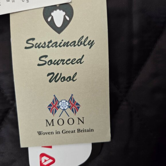 Blue and Black Checkered Wool Barn Field Jacket - JCrew - Size Med - Picture 9 of 14